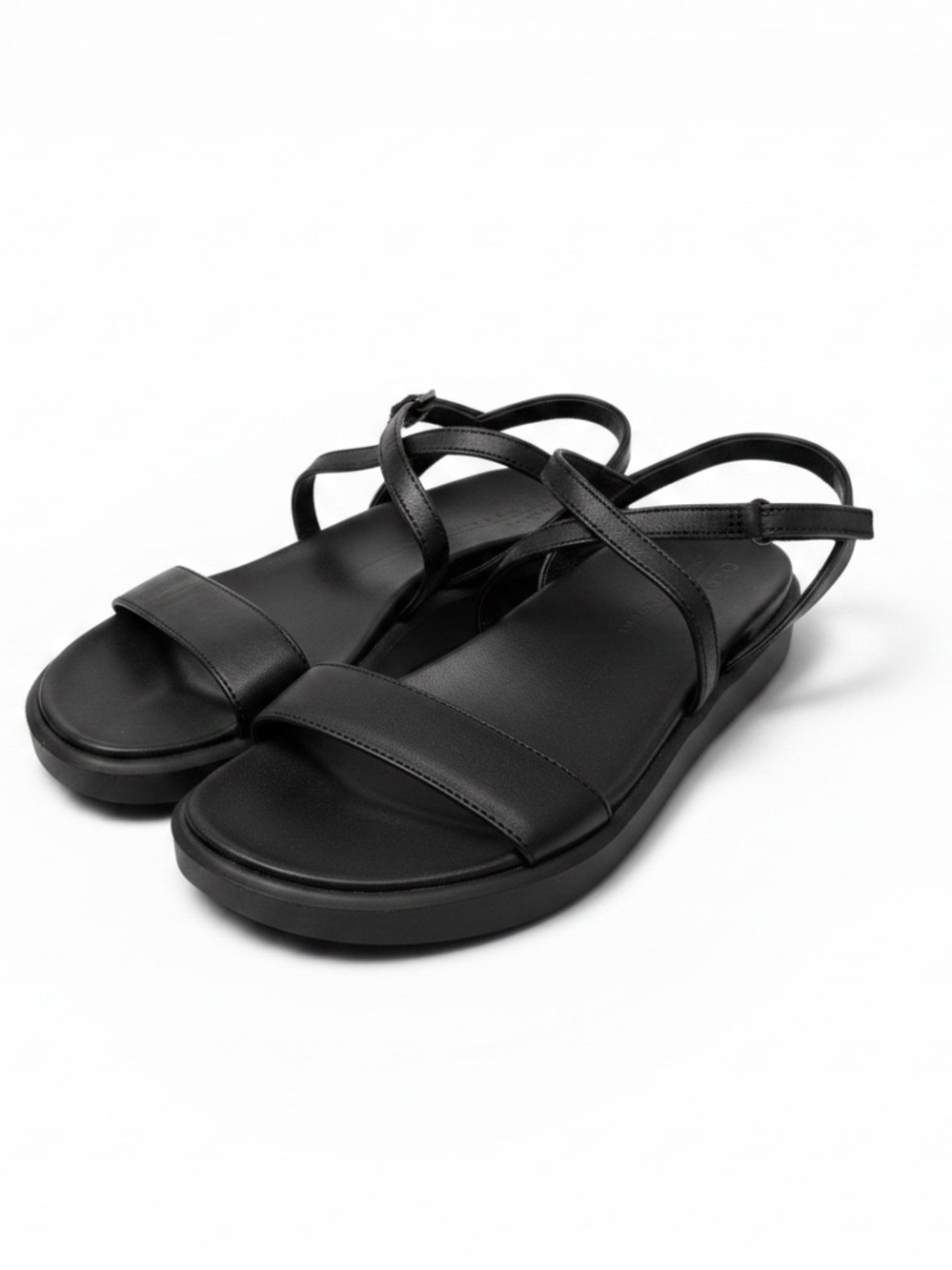 Ecco Flowt Women’s Black Strappy Comfort Sandals 9/40